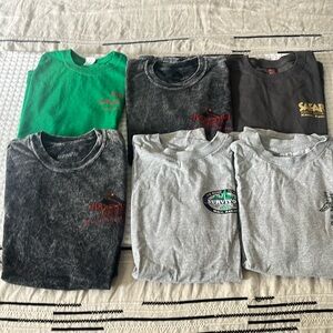 Mens Hawaiian island Graphic T-Shirts M